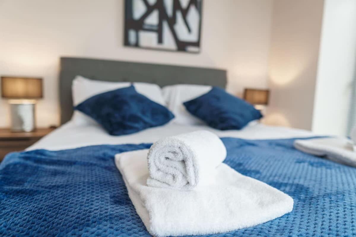 Bright 1 Bed Apartment Manchester - Sleeps 2 외부 사진